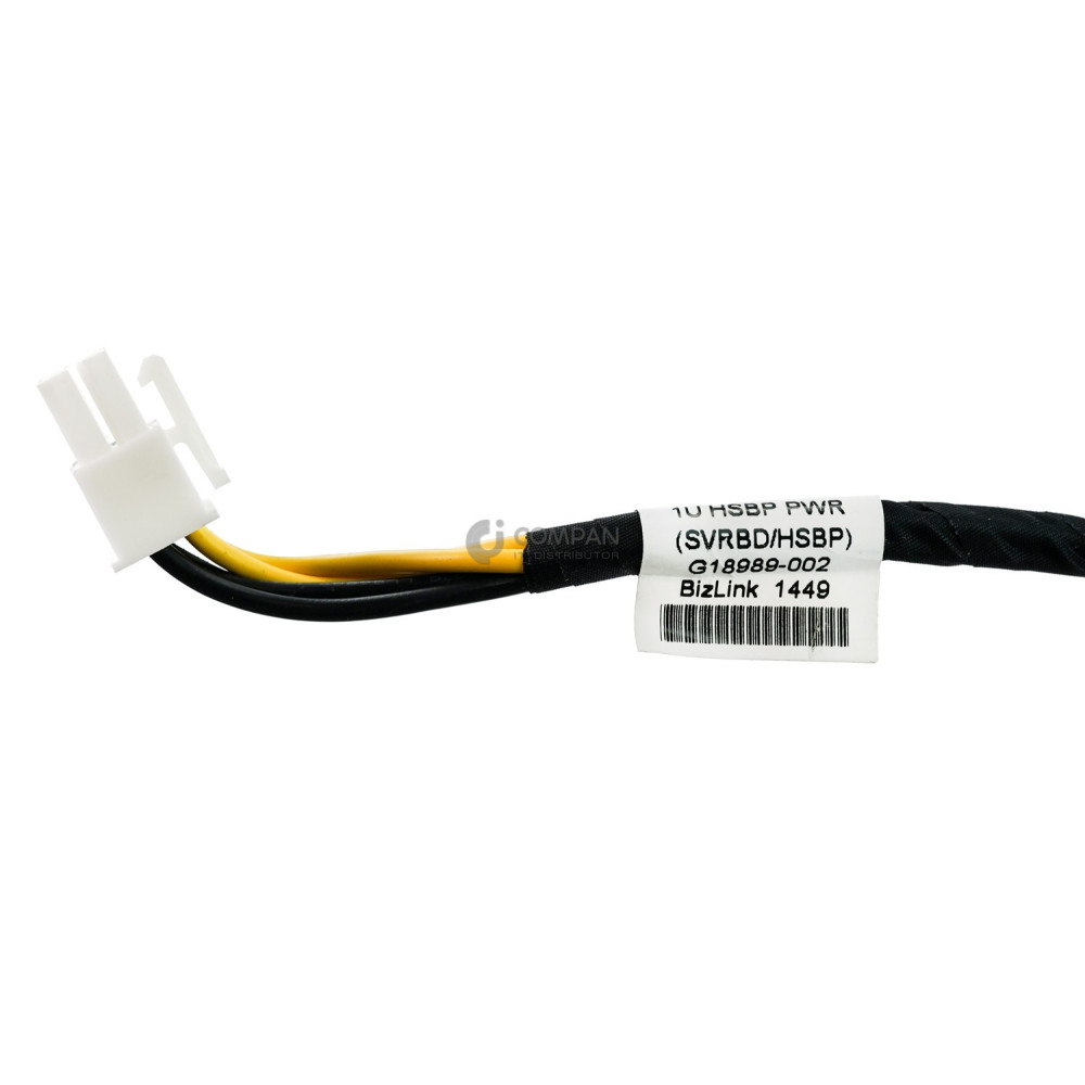 G18989-002 INTEL 4 PIN BACKPLANE POWER CABLE 0.4M FOR EMC KYBFP